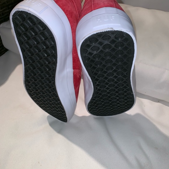 Huf Slip On Red Suede ***Dylan Rieder Edition*** - Picture 7 of 7